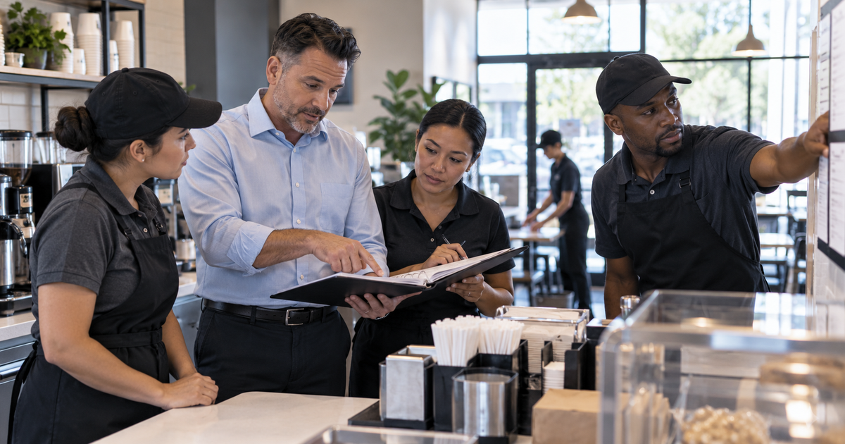 Franchise operations AI platform standardizing workflows across multiple locations