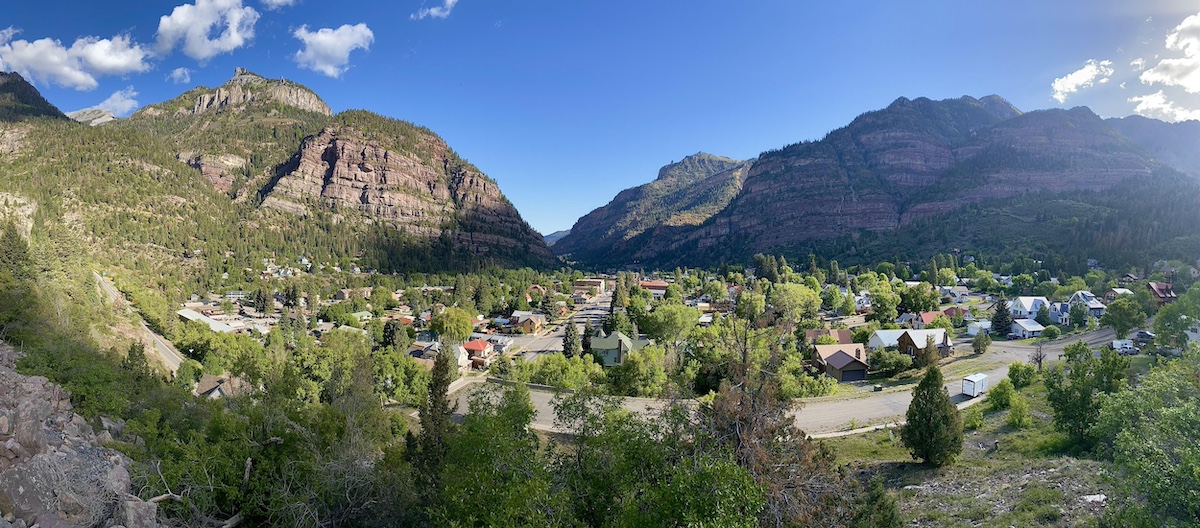 Visit Ouray app launch showing AI-guided tourism features for outdoor recreation