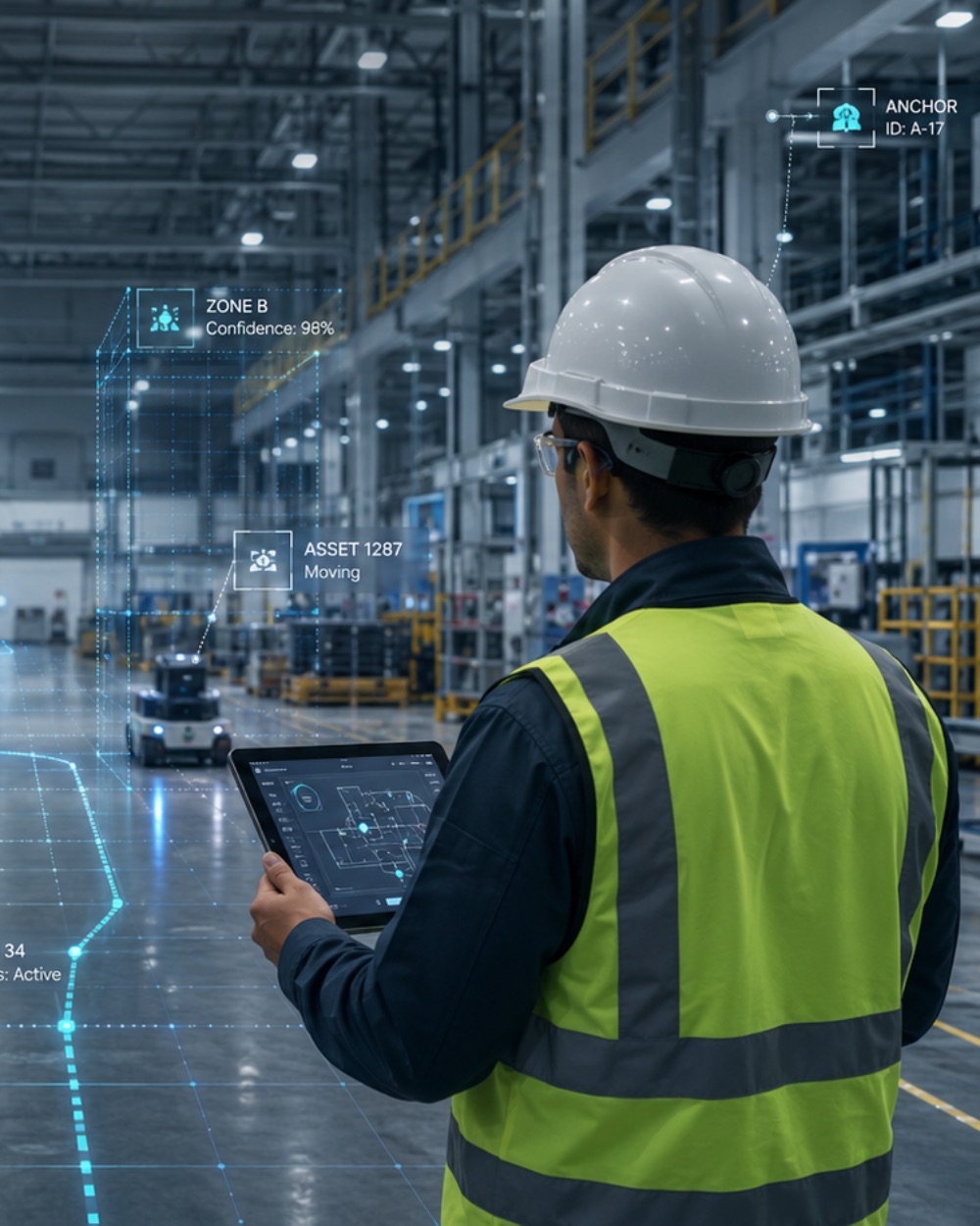 DAS Labs vision system mapping and tracking assets across a facility in real time